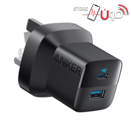 انكر شاحن جداري بقوة 33w بمنفذين USPA و USPC