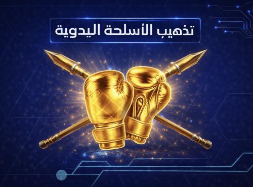 تذهيب الاسلحه اليدويه