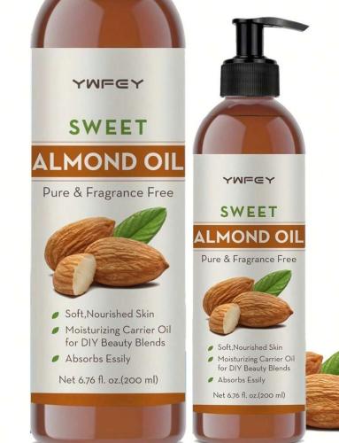 زيت اللوز الحلو البارد للبشره والشعر
