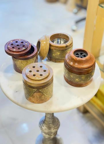 مباخر تراثيه هندية أشكال جديده 6 حبات