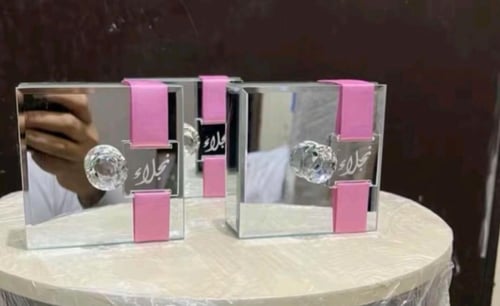 A dozen royal glass jewelry boxes