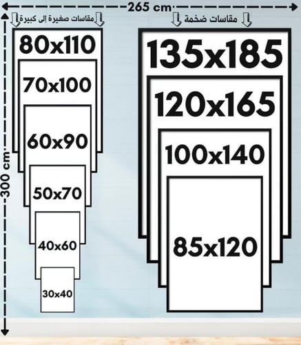 لوحة كانفاس على إطار خشبي بتصميم سجادة رمضان كريم