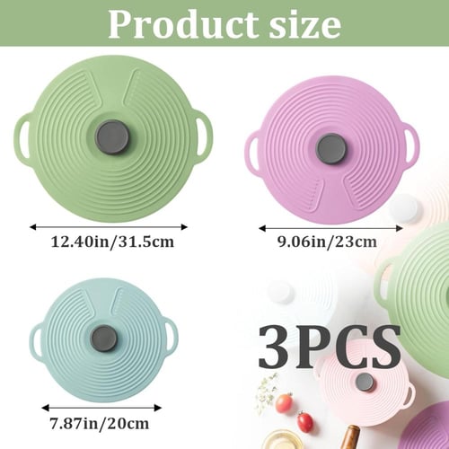 اغطية سيليكون للاواني والمقالي