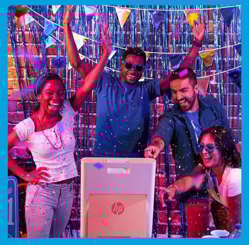 HP Sprocket Photobooth Photo Printer