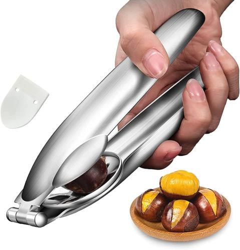 كاستويف اداة تقطيع الكستناء من الستانلس ستيل