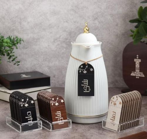 مجموعة بطاقة المشروبات الساخنة