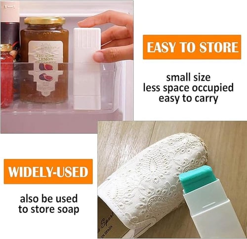 موزع زبدة دوار مع غطاء، حاوية بلاستيكية