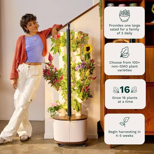 مجموعة نظام الزراعة المائية من جاردين