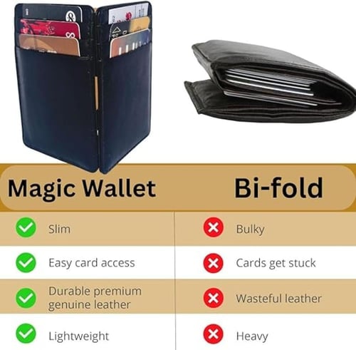 محفظة رجالى جلد طبيعى