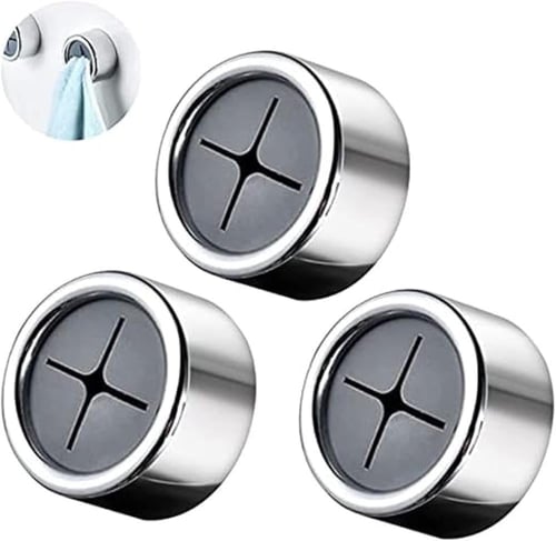 حامل مناشف جداري بتصميم دائري