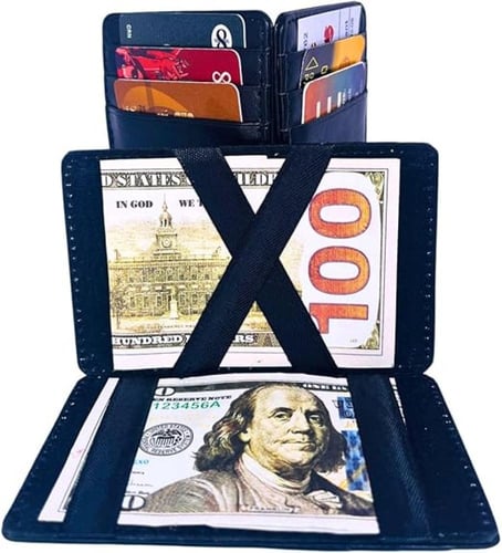 محفظة رجالى جلد طبيعى