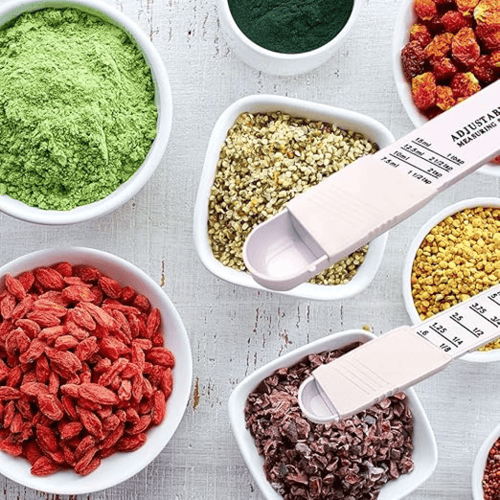 مجموعة ملاعق قياس قابلة للتعديل