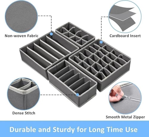 منظم ادراج، صندوق منظم لتخزين الملابس