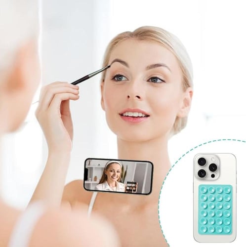 حامل حافظة جوال بالشفط من يويبوا 6 قطع من السيليكو...