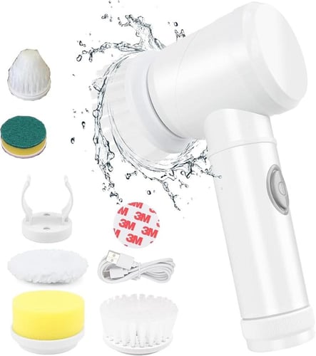 فرشاة تنظيف كهربائية دوارة