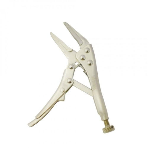 كماشة قفل الأنف الطويلة والمنحنية مقاس 4 بوصات