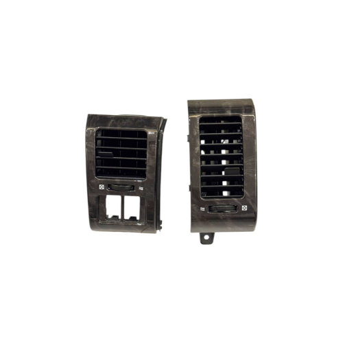 طقم ديكور مكيف مخشب اسود لمعة باترول صالون او ربع