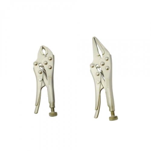 كماشة قفل الأنف الطويلة والمنحنية مقاس 4 بوصات