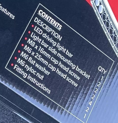 ليد بار 50 سم من Holden