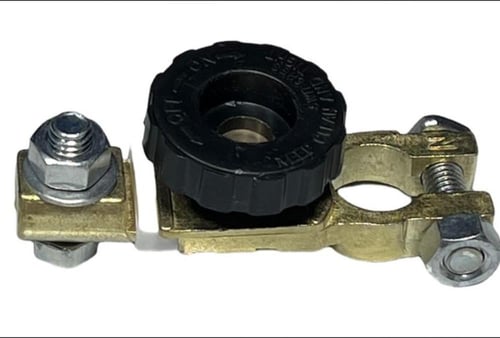 اصبع بطارية زنك مع قفل سالب أو موجب ( الحبه )