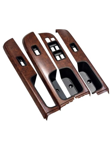 طقم ديكور سوتش قزاز مخشب مطفي باترول صالون