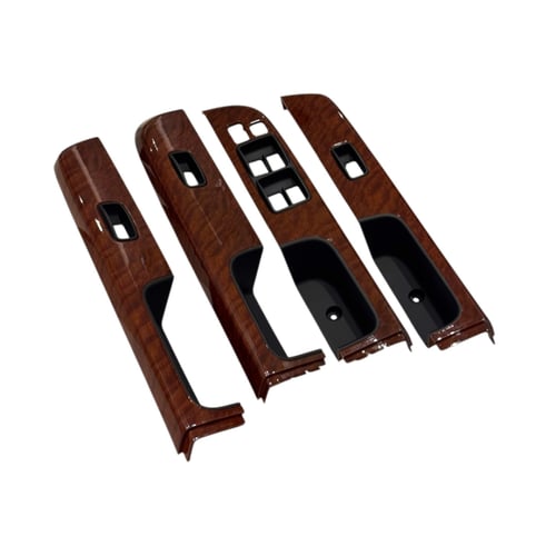 طقم ديكور سوتش قزاز مخشب لمعة باترول صالون