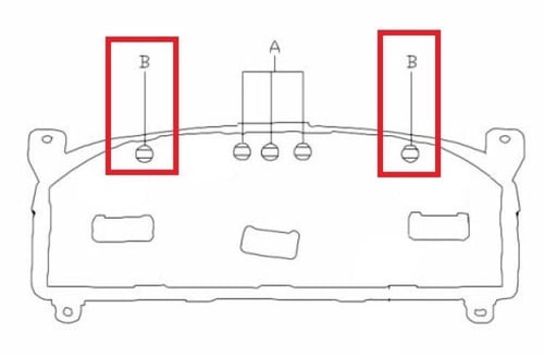 لمبه عداد عادي باترول أصلي (حبة)