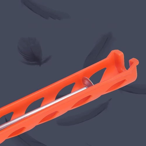 مسدس سليكون بلاستيك برتقالي