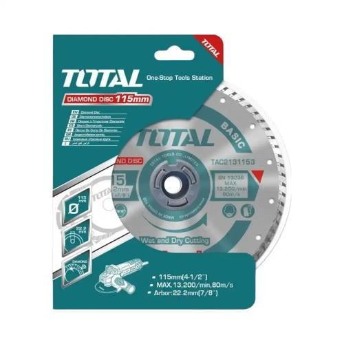 دسك قص رخام متصل 4.5 بوصه توتال TAC2131153 total t...