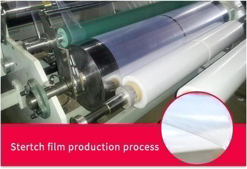 رول تغليف نايلون استرتش متعدد الاستخدامات