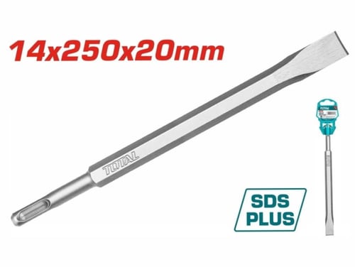 ازميل تكسير هلتي 250 ملي * 14 مدور × مبسط توتال to...