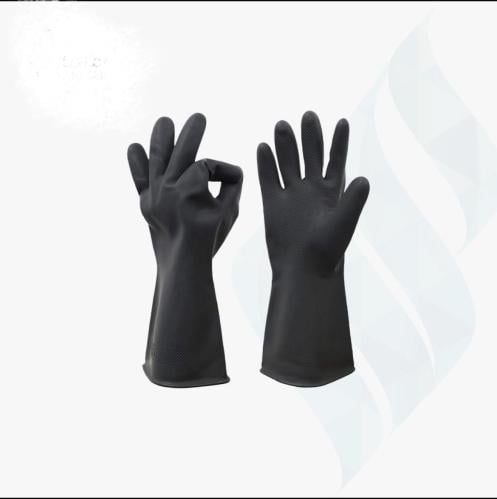 قفازات كفوف ربل اسود