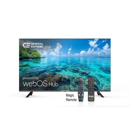 شاشة جنرال سوبريم 65 بوصة فائقة الدقة (4K-UHD) سما...