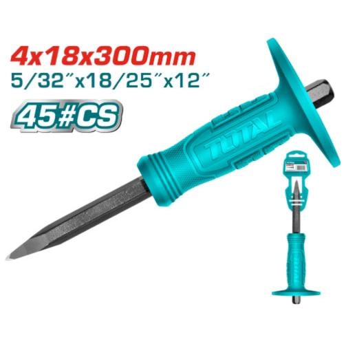 ازميل تكسير يدوي مبسط × مدور عريض توتال THT4211226...