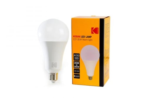 لمبة كوع لد كروية كوداك ثلجي E27 متعدد المقاسات