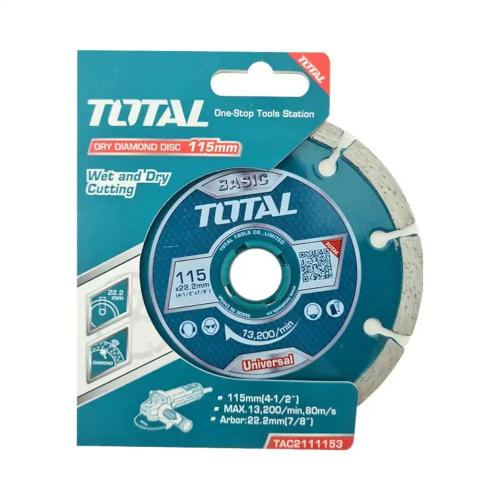 دسك قص رخام مفتوح 4.5 بوصة توتال TAC2111153 total...