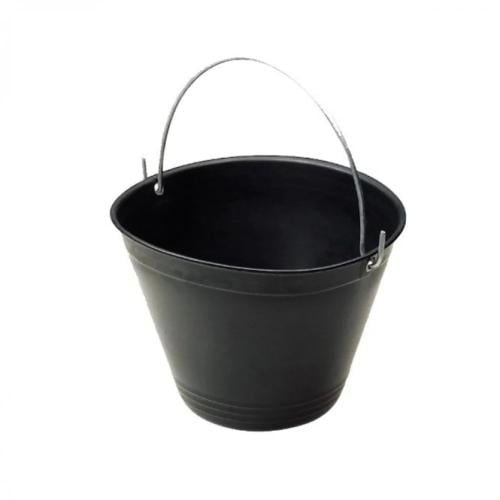 سطل بلاستيك اسود ايطالي