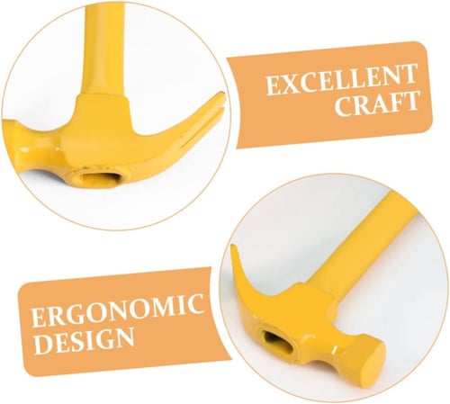 شاكوش قلاعي 500 غرام يد حديد