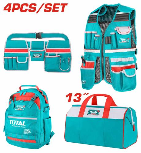 حقيبة عدة شنطة قماشية متعدد الاحجام توتال total to...