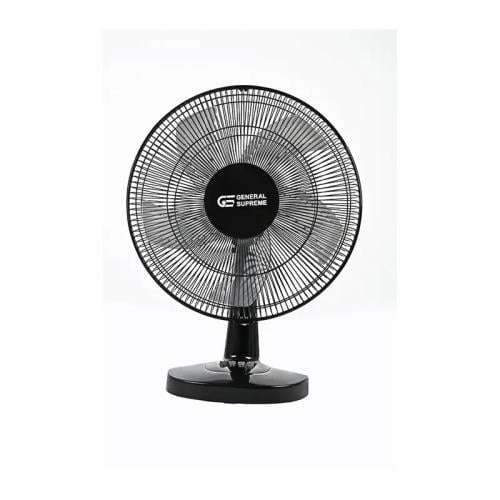 مروحة طاولة، جنرال سوبريم 3 ريشة، اسود GSFT03BM