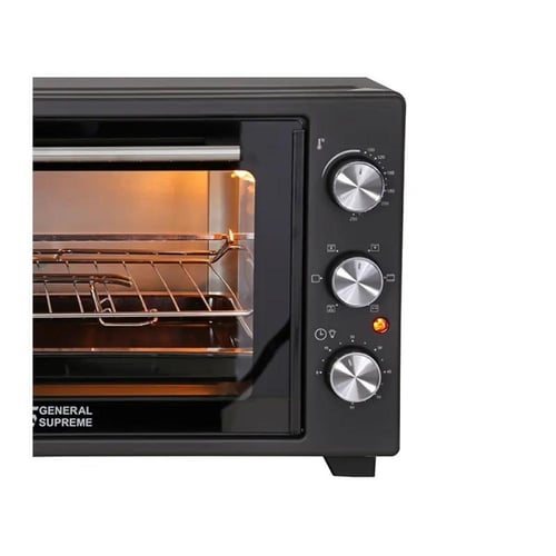 فرن كهربائي جنرال سوبريم بسعة 45 لتر، ملحقات اضافي...