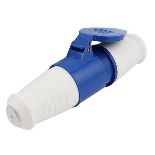 قابس ومقبس كهربائي صناعي ثلاثي النواة 16 امبير مقا...