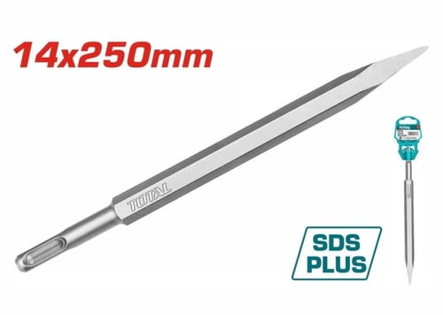 ازميل تكسير هلتي 250 ملي * 14 مدور × مبسط توتال to...