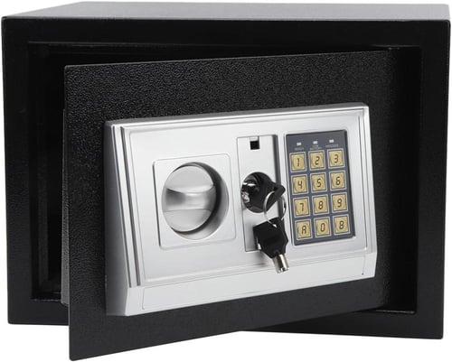 خزنة رقمية إلكترونية 8 لتر T-25 مزودة بقفل رقمي وم...