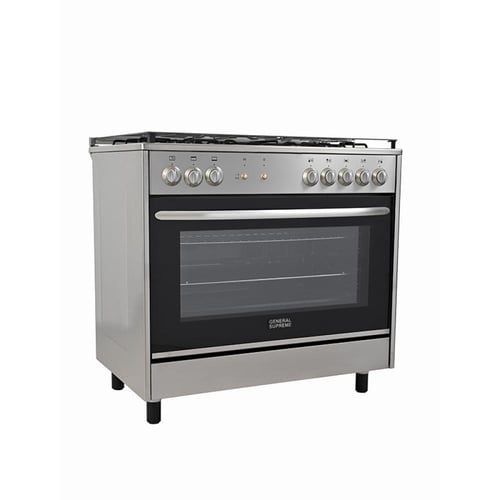موقد طبخ جنرال سوبريم غاز مقاس 90*60 سم 5 شعلات غا...