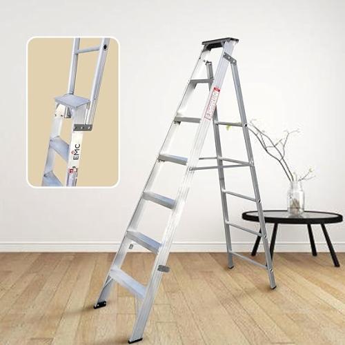 سلم المنيوم صناعة وطنية متوفر بمقاسات مختلفة