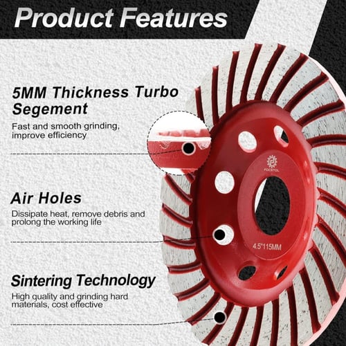 دسك كوب كسر وطحن حواف جرانيت خط وخطين احجام واشكال...