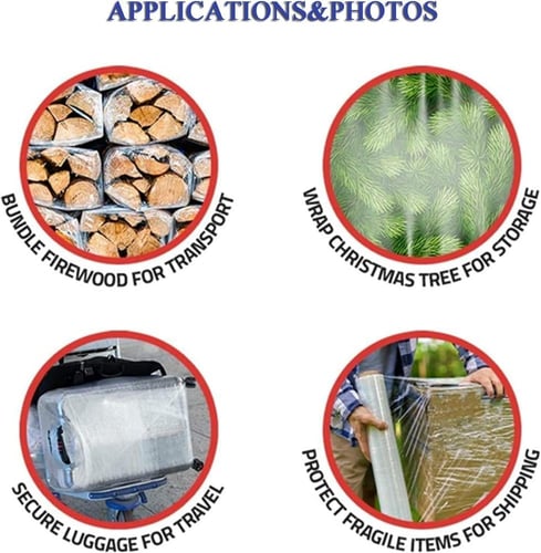 رول تغليف نايلون استرتش متعدد الاستخدامات