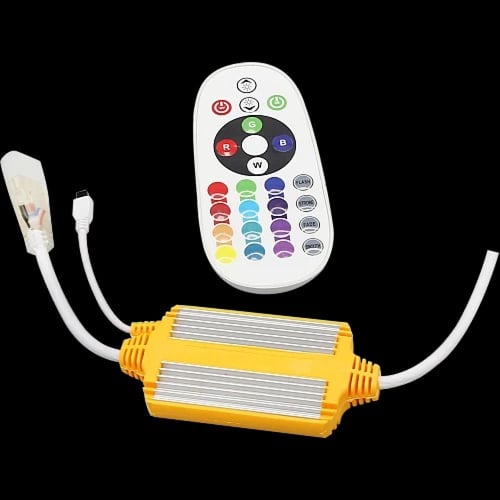 ترانس جهاز لمبة لد شريط توصيلة لي زينة ملون مع ريم...