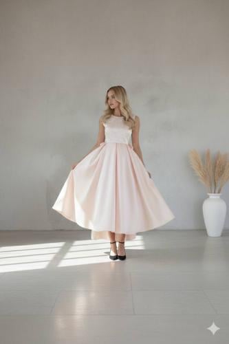 The dress of softness and luxury for the confusing age